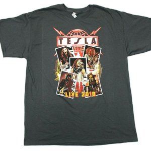 Tesla Live 2018 Tour Photo Tee - XL